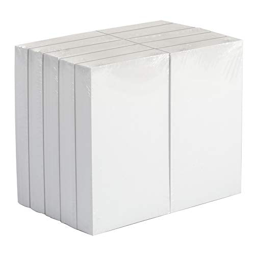 Basics Blank Index Cards, 3" x 5", White, 10-Packs of 100 (1000 Cards)