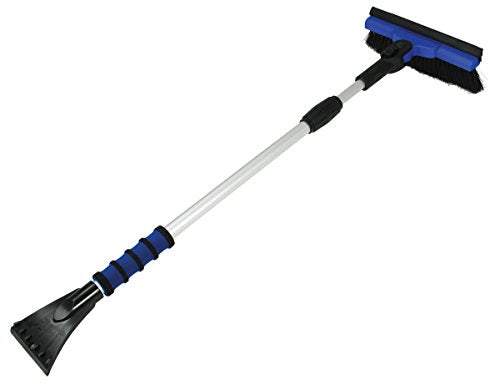 583-EP Snow Brush with Pivot Head and Aluminum 34 to 52 In Extension Pole