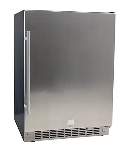 CBR1501SLD 5.49 Cu. Ft. EdgeStar 142 Can Built-in Stainless Steel Beverage Cooler