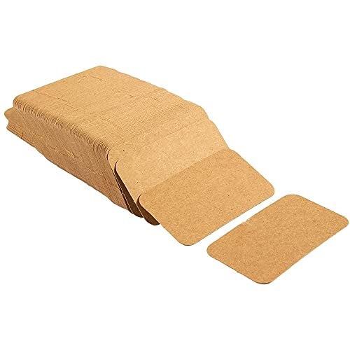 Blank Index Cards for Studying, Kraft Paper (2 x 3.5 in, 250 Pack)