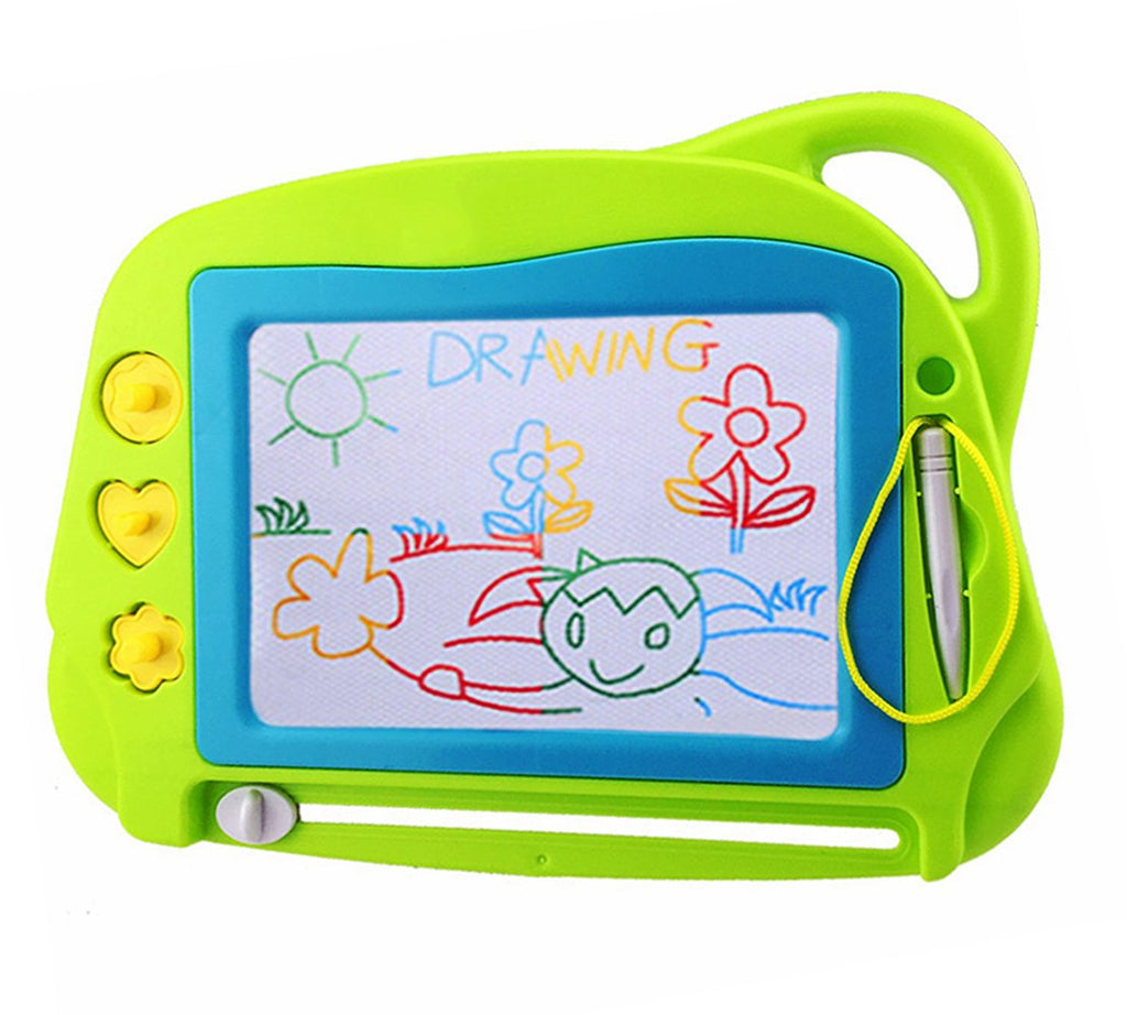 Size Magnetic Drawing Board-Gifts for 2 3 4 Year Old Girl, Erasable Doodle Etch Sketching Writing Pad Travel Games for Kids in Car, Early Education Learning Skill Development Toys for Toddlers